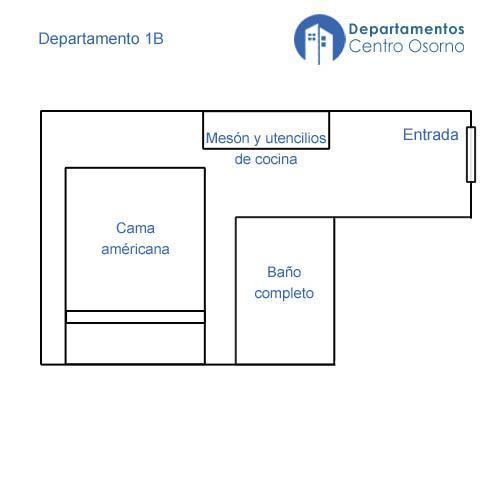 Departamentos Y Habitaciones Centro Osorno Zewnętrze zdjęcie